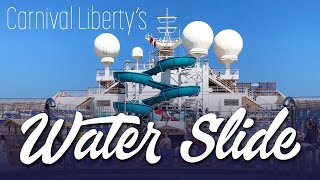 Carnival Liberty's Water Slide - POV