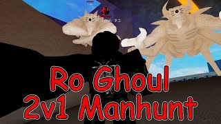 Ro Ghoul Speedrunner VS 2 Hunters!