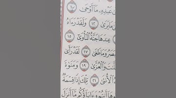 سورة النجم آية 20