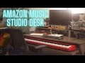 I bought a music studio desk off amazon  desk tour update 2023