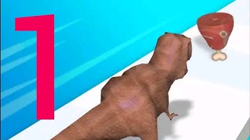 Cretaceous Run: Dino Rush 3D Gameplay Walkthrough Part 1 (İOS -Android Level 2)