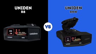 Uniden R8 Vs Uniden R8W Comparison