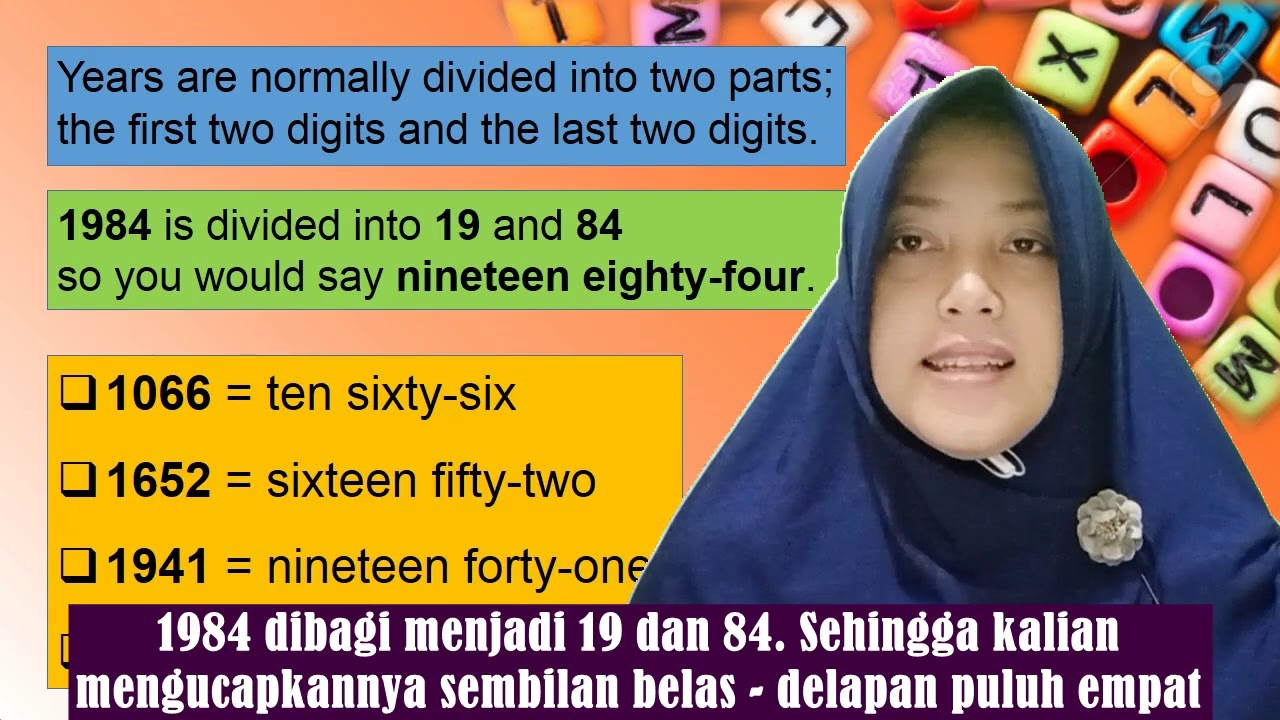 Learning English How To Say The Year In English I English Grammar Learning English How To Say The Year In English I English Grammar