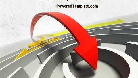 Breakthrough Solution PowerPoint Template by PoweredTemplate.com