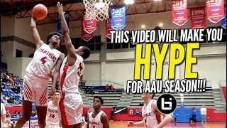 THIS VIDEO WILL GET YOU HYPE FOR AAU SEASON! Basketball Motivation Top Plays