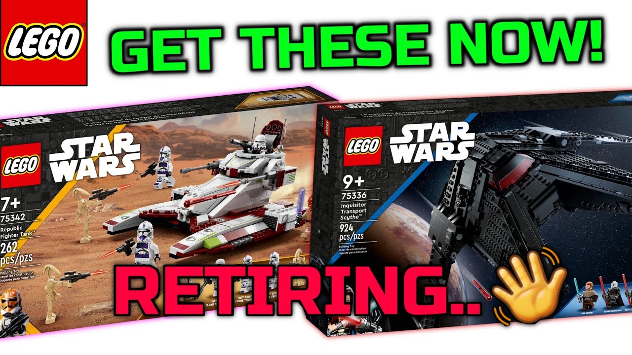 All LEGO Star Wars Sets RETIRING in 2023... YouTube