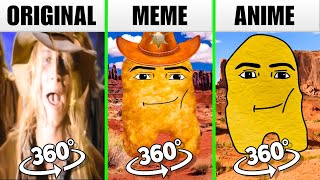 360º VR Gegagedigedagedago ORIGINAL VS MEME (+ ANIMATION)