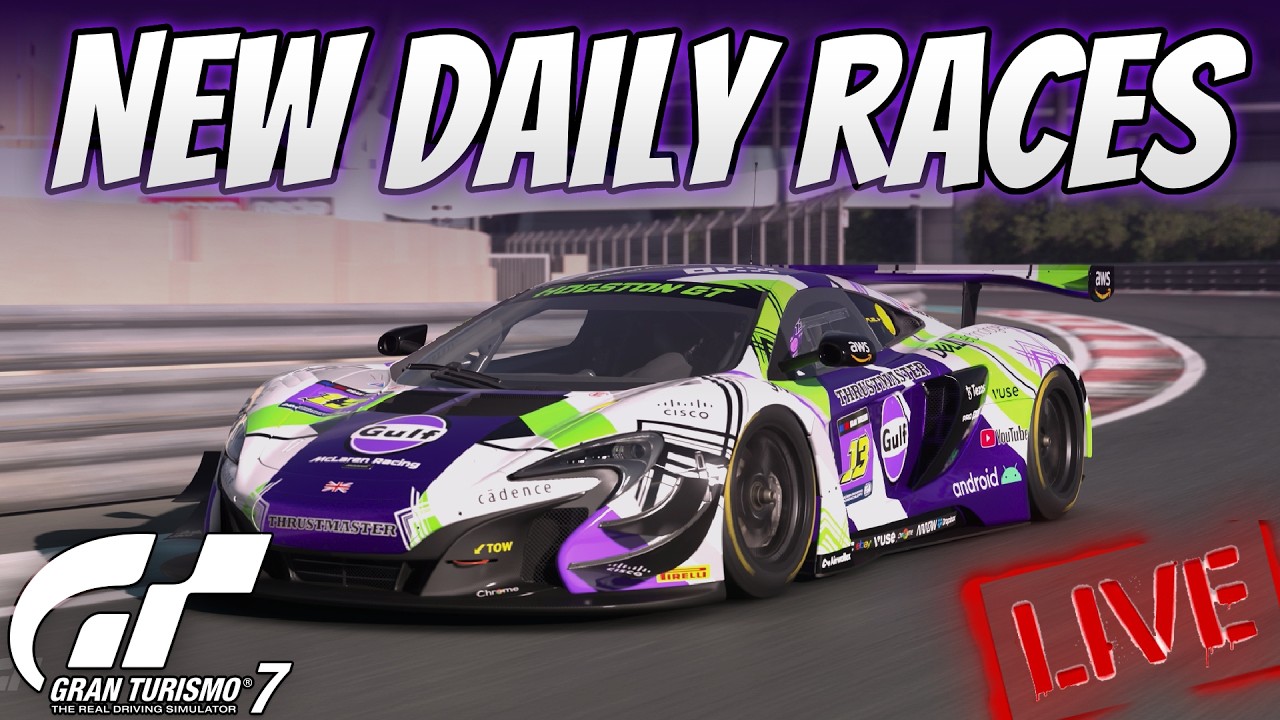 🔴GT7: First Attempt On The New Daily Races 🔴