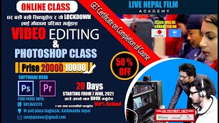 Photoshop  Basic Class Part -2  // Live Nepal Films ..