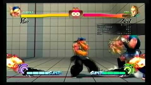 XBOX360 SSFIVAE Yun & Yang Combos