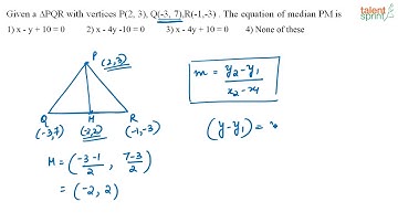 Coordinate Geometry | Advanced Example 4 to 6 | TalentSprint Aptitude Prep