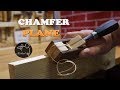 Wooden Chamfer plane for chisel, How to make