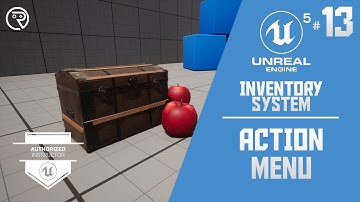 Unreal Engine 5 Tutorial - Inventory System Part 13: Action Menu