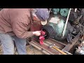 #122 Frick Sawmill pulley change