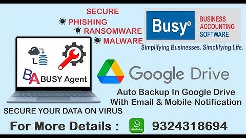 BusyAgent BNS Busy Accounting Software from R S Services