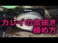 カレイの『血抜き・締め方』fishingmax垂水店　釣ったカレイは美味しく♪