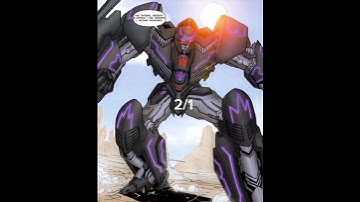 Transformers IDW. Megatron 0.2 VS Overlord.