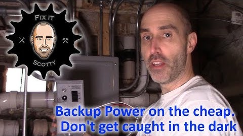 Backup Generator Power on the Cheap: Are you prepared?