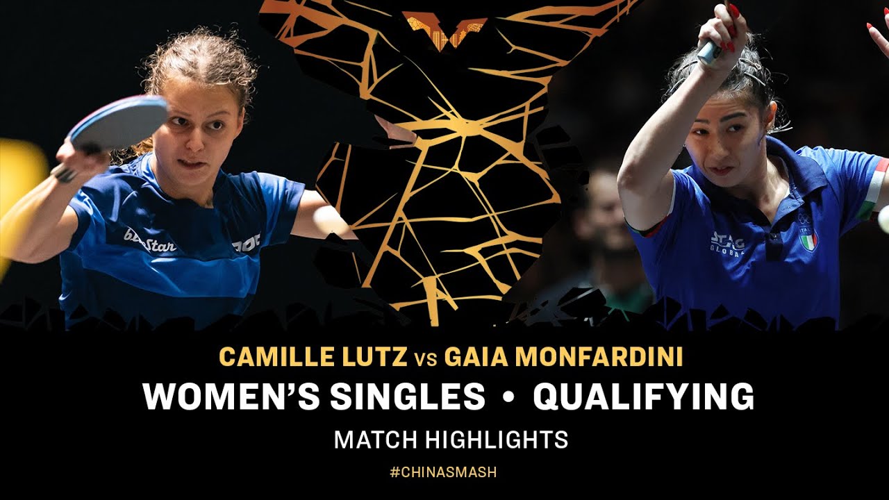 Camille Lutz vs Gaia Monfardini | WS QUAL | China Smash 2024