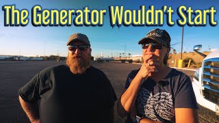 THE GENERATOR WOULDN&#39;T START