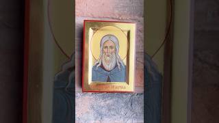St. Herman of Alaska Painted Icon #shorts #icon #orthodox St. Herman of Alaska Painted Icon #shorts #icon #orthodox