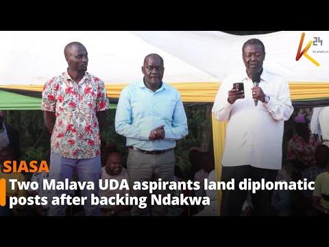 Two Malava UDA Aspirants Land Diplomatic Posts After Backing Ndakwa