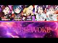 WAKE:WOKE- GKSS- [FULL] (ROM/ENG/KAN) [LYRICS + COLOR CODED] Love Live!