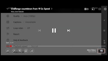 Challenge countdown from 19 4x Speed