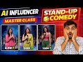 Ai stand up comedy video kaise banaye | How to Make Ai Stand up Comedy Video | Ai influencer video |