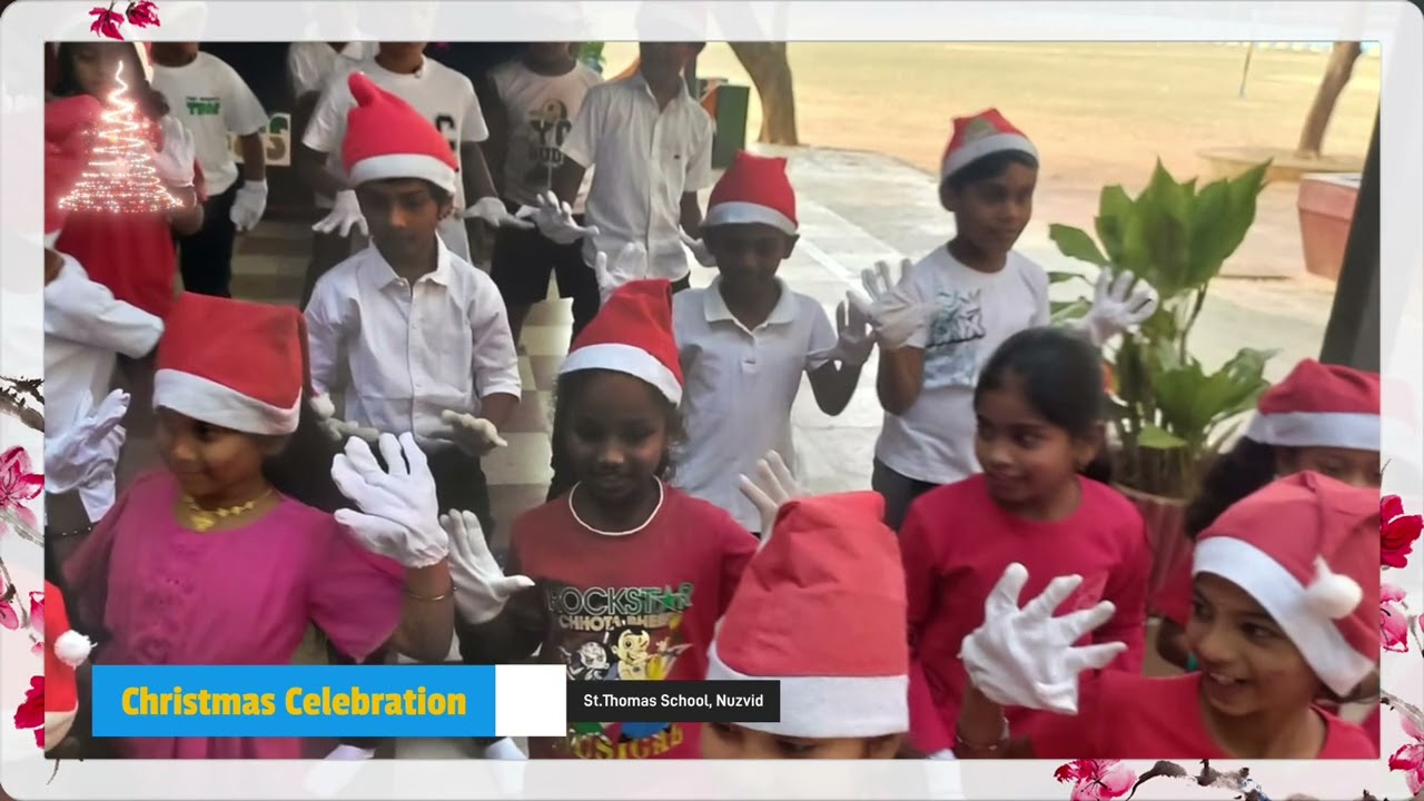 Christmas Celebration 🎅 2025, at St. Thomas High School, Nuzvid 