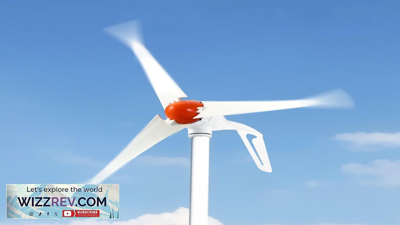 Комплект солнечной ветроэнергетики VEVOR 12 В 400 Вт, 2 шт. монокристаллических солнечных панелей...