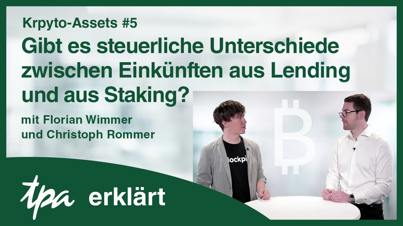 Krypto-Steuer: Lending & Staking - ISUS