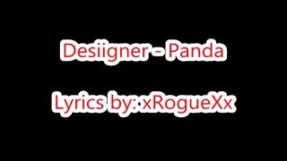 Desiigner - Panda (Lyrics on Screen)