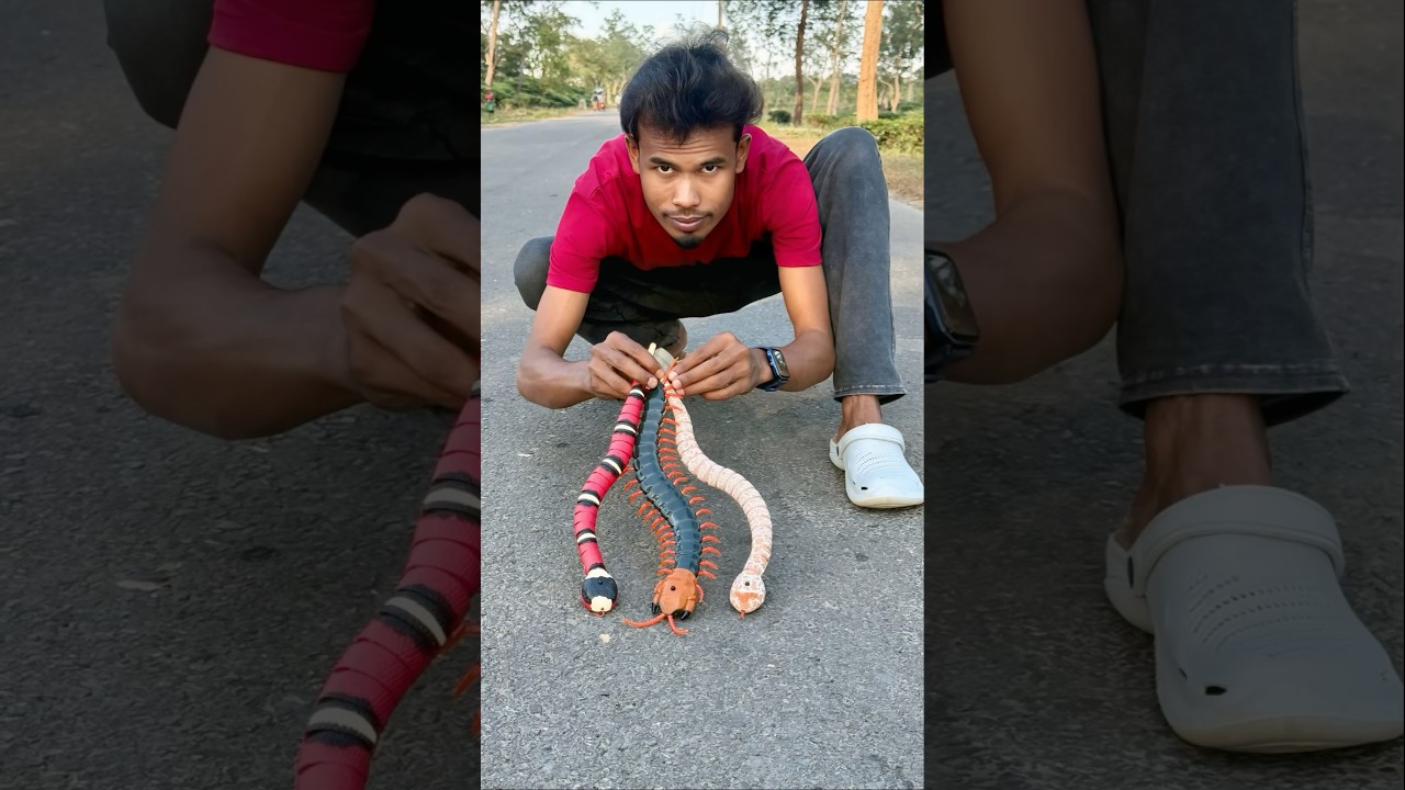 3 Snake Remote control saanp Unboxing & Testing 😊