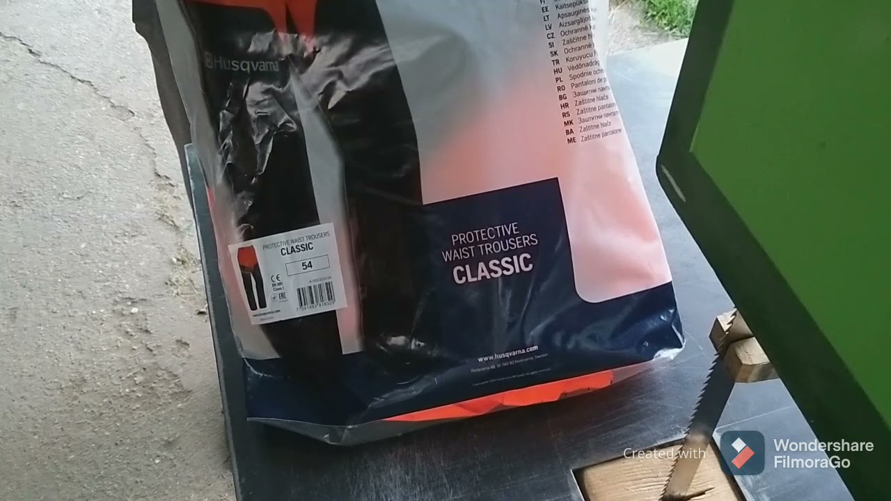Grubi Rez,Husqvarna protective trousers classic (zaštitne hlače za rad sa motornom pilom)