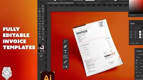 How To Edit Invoice Templates In Adobe Illustrator