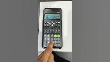 How to solve equations in Fx 991ES Plus calculator