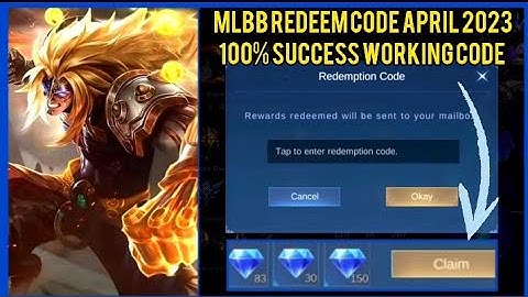 2X ML Redeem codes April 28 2023 + ML Diamond Giveaway | get this 2 diamond redeem code Today