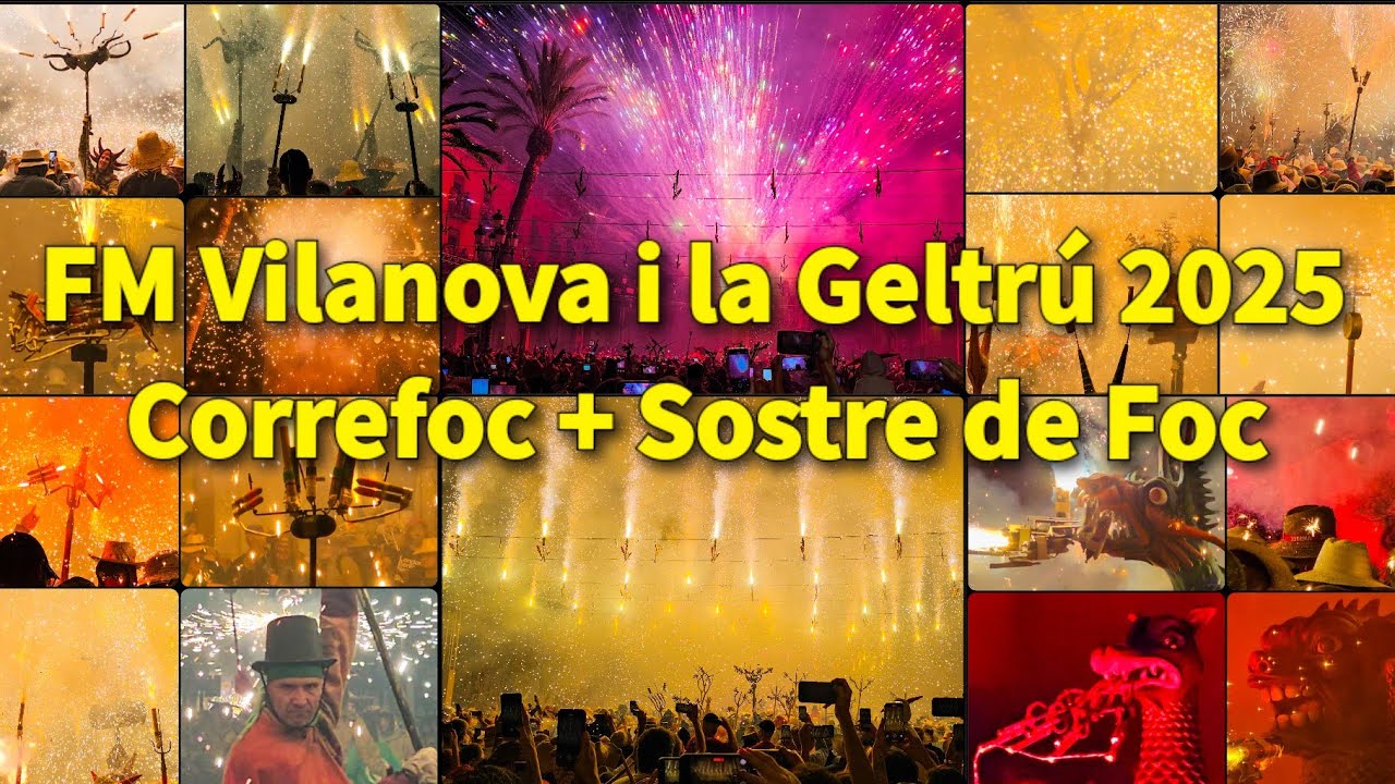 FM Vilanova i la Geltrú 2025, Correfoc + Sostre de Foc