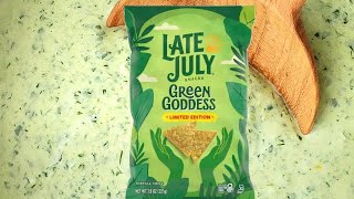 Late July Green Goddess Tortilla Chips Tasting