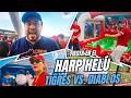 ¡Ambiente de fieste en el Harp Helú para el segundo juego entre Tigres ante Diablos Rojos