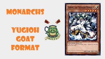 Monarchs   Yu Gi Oh GOAT Format 2005 Replays + Decklist