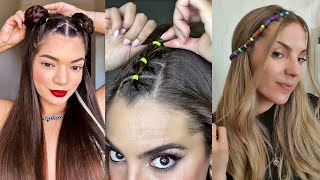 TRENDING HAIRSTYLES WITH LEAGUES |  all types of hair |  girls fashions