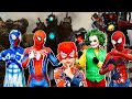 Team spider man in real life 02  marvels spiderman 2  expanded marvels new york  deadpool 3