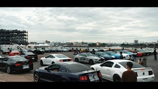 Mocj 2022 - Mustang Owners Club Japan Meet Captured. 4K