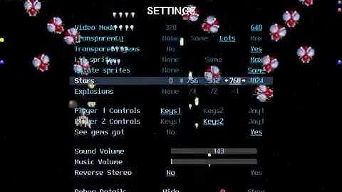 Galaga remake (2003) Allegro 4