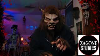 Zagone Studios brown Howler wolf mask and hands amazing wolf mask- You gotta check out this WEREWOLF