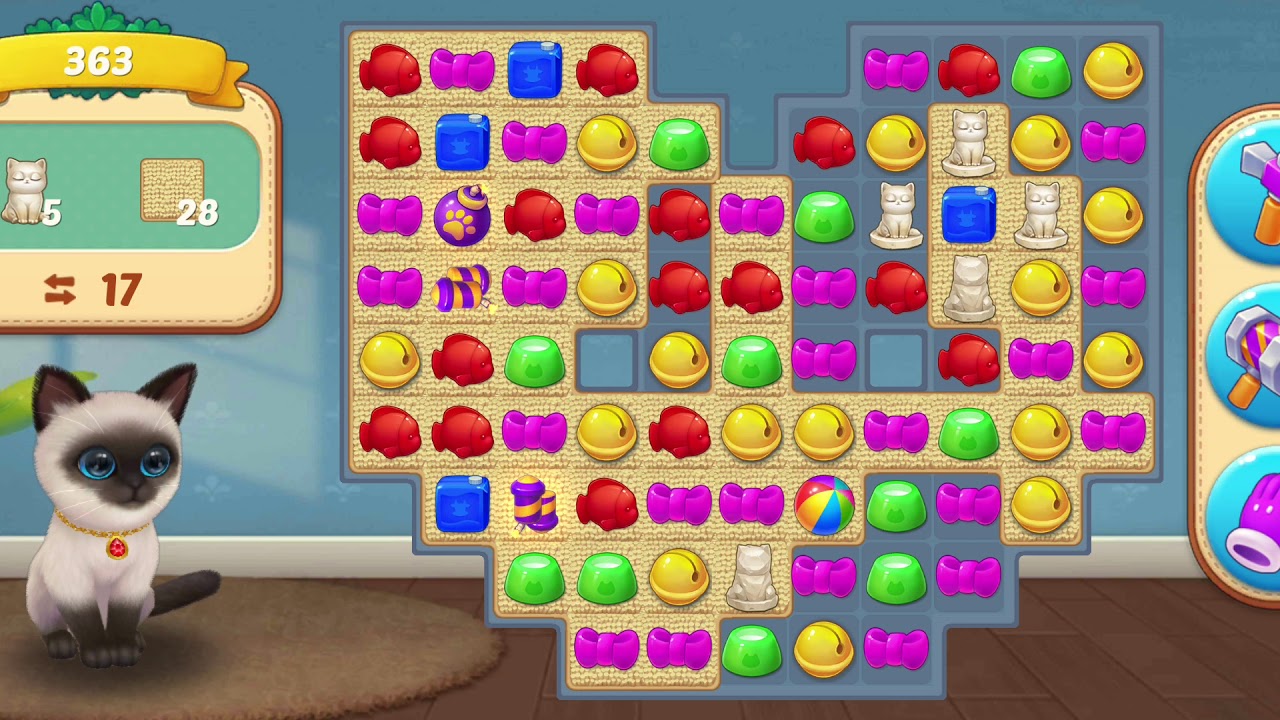 Kitten Match Level 363 YouTube