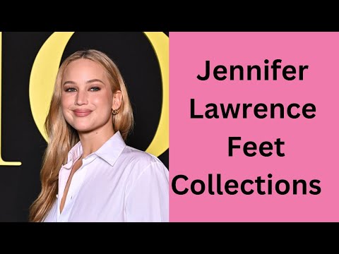 Jennifer Lawrence Feet Collection 🐾😍❤