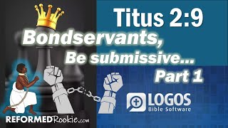 Titus 2:9: Bondservants... be submissive
This bible study lesson centers on Titus 2:9-10 and the biblical concept of slavery, contrasting it with antebellum chattel slavery. Pastor Anthony Uvenio explains that doulos (bondservant) in the biblical context often refers to indentured servitude, debt-based service, or even employment, differing significantly from the brutal exploitation of chattel slavery. He emphasize that biblical slavery aimed at restitution, relationship restoration, and ultimately, the showcasing of the gospel through exemplary conduct. The discussion highlights the instructions for slaves to submit to their masters, not as an endorsement of oppression, but as a means of witnessing to Christ even amidst hardship. Pastor Anthony draws parallels between the slave-master relationship and the believer-God relationship, emphasizing that true freedom comes from submission to Christ. He address criticisms of the biblical text, arguing that the Old Testaments laws regarding slavery were significantly more humane than those of other ancient Near Eastern cultures, offering protections and eventual freedom. The podcast concludes with a prayer for freedom through faith and obedience, urging listeners to make Gods teaching attractive through their actions, regardless of their circumstances.
#titus2 #BiblicalSlavery #SlaveryInBible #newtestament #paul #christianity #theology #biblestudy #ancientneareast #reformedtheology #slaveryabolition #slaveryhistory
Podcast: https://open.spotify.com/episode/4RNOCthcMUI6klXme9cZgM?si=trNveG3SQ5O_AgmE6G4KLw
www.ReformedRookie.com
Podcast: https://anchor.fm/reformedrookie
Facebook: https://www.facebook.com/TheReformedRookie
Twitter: https://twitter.com/NYapologist
Semper Reformanda! Titus 2:9: Bondservants... be submissive